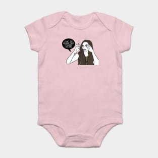 Mink Eyelashes Baby Bodysuit